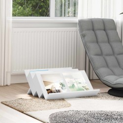 Étagère à magazines Blanc 65 x 53 x 28,5 cm Bois d'ingénierie 622740622740