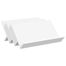 Étagère à magazines Blanc 65 x 53 x 28,5 cm Bois d'ingénierie 622740622740