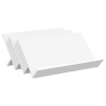 Étagère à magazines Blanc 65 x 53 x 28,5 cm Bois d'ingénierie 622740622740