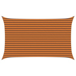 Voile d'ombre Orange et marron 5 x 3 m 100 % polyester Oxford 622755622755