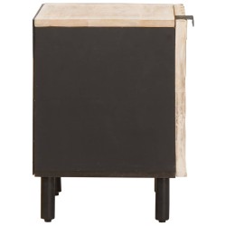 Cabinet de chevet 2 pcs Blanc 40 x 33 x 46 cm 622757622757