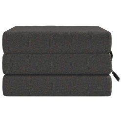 Canapé-lit pliable 75 x 67 x 45 cm Gris foncé 622761622761
