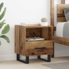Cabinet de chevet avec tiroir Bois ancien 40 x 35 x 47,5 cm 622762622762