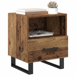 Cabinet de chevet avec tiroir Bois ancien 40 x 35 x 47,5 cm 622762622762