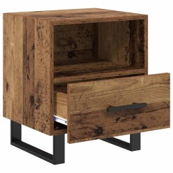 Cabinet de chevet avec tiroir Bois ancien 40 x 35 x 47,5 cm 622762622762