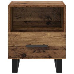 Cabinet de chevet avec tiroir Bois ancien 40 x 35 x 47,5 cm 622762622762