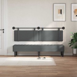 Tête de lit suspendue Gris foncé Tissu 622765622765