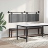 Tête de lit suspendue Gris foncé Tissu 622765622765