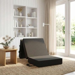 Canapé-lit pliable 90 x 63 x 45 cm Gris foncé 622773622773
