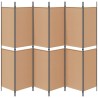 Paravent à 6 panneaux Beige 300 x 200 cm Tissu 622774622774