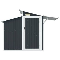 Abri de jardin Anthracite 270x130x208,5 cm Acier galvanisé 622779622779