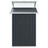 Abri de jardin Anthracite 270x130x208,5 cm Acier galvanisé 622779622779