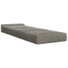 Canapé-lit pliable Gris clair 200 x 70 x 15 cm Velours 622781622781