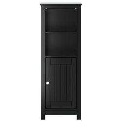 Armoire de salle de bain BERG noir 40x34x110 cm pin massif 622782622782