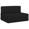 Canapé-lit pliable Noir 70 x 72 x 60 cm Tissu 622786622786
