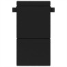 Canapé-lit pliable Noir 70 x 72 x 60 cm Tissu 622786622786