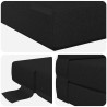 Canapé-lit pliable Noir 70 x 72 x 60 cm Tissu 622786622786
