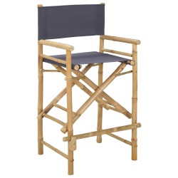 Chaise de directeur pliante 2 pcs Naturel Bambou 622790622790