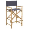 Chaise de directeur pliante 2 pcs Naturel Bambou 622790622790