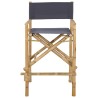 Chaise de directeur pliante 2 pcs Naturel Bambou 622790622790