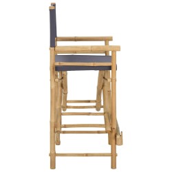 Chaise de directeur pliante 2 pcs Naturel Bambou 622790622790