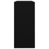 Armoire à portes coulissantes Noir 90x40x90 cm Acier 622795622795
