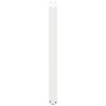 Pieds de table de bar en U, 2 pièces, blanc, 40 x (90-91) cm, acier 622800622800