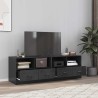 Meubles TV 2 pcs noir 67x39x44 cm acier 622803622803