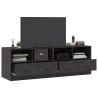 Meubles TV 2 pcs noir 67x39x44 cm acier 622803622803