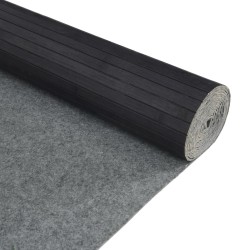 Cloison de séparation gris largeur 800 cm hauteur 165 cm bambou 622804622804