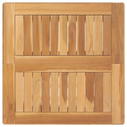 Ensemble de bar extérieur 3 pcs Non traité Bois de teck massif 622809622809