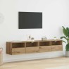Meubles TV muraux 2 pcs Chêne artisanal Bois d'ingénierie 622816622816