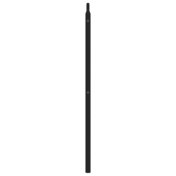  Tête de lit métal noir 160 cm 