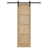 Porte coulissante Naturel 61 x 198,5 cm Bois de pin massif 622817622817