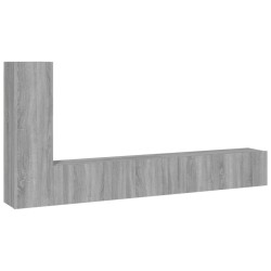 Ensemble de meubles TV 3 pcs Sonoma gris Bois d'ingénierie 622831622831