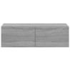 Ensemble de meubles TV 3 pcs Sonoma gris Bois d'ingénierie 622831622831