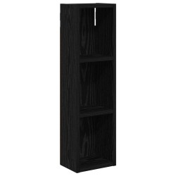 Armoire murale de salle de bain Chêne Noir 20 x 14 x 70 cm 622832622832