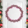 Guirlande de Boules de Noël Rose 186 cm Polystyrène 622835622835