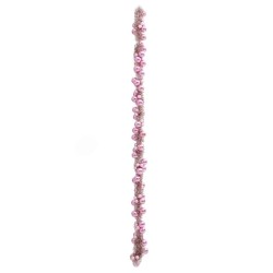 Guirlande de Boules de Noël Rose 186 cm Polystyrène 622835622835