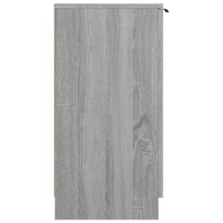 Meuble à chaussures Sonoma gris 59x35x70 cm Bois d'ingénierie 622839622839