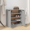 Meuble à chaussures Sonoma gris 59x35x70 cm Bois d'ingénierie 622839622839