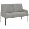 Canapés avec coussin 110cm Gris clair Contreplaqué 622845622845