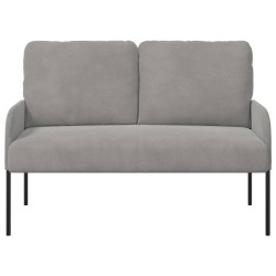 Canapés avec coussin 110cm Gris clair Contreplaqué 622845622845