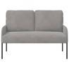 Canapés avec coussin 110cm Gris clair Contreplaqué 622845622845