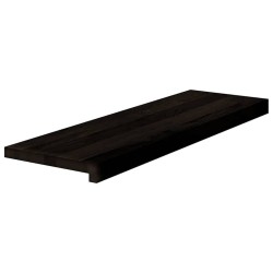 Marches d'escalier 12 pcs brun-noir 80x30x2 cm chêne massif 622849622849
