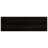 Marches d'escalier 12 pcs brun-noir 80x30x2 cm chêne massif 622849622849