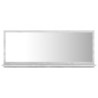 Miroir de salle de bain Gris béton 90x10,5x37 cm Aggloméré 622856622856
