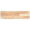 Dessus de table 80x20x2 cm rectangulaire bois massif d'acacia 622863622863