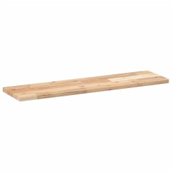 Dessus de table 80x20x2 cm rectangulaire bois massif d'acacia 622863622863