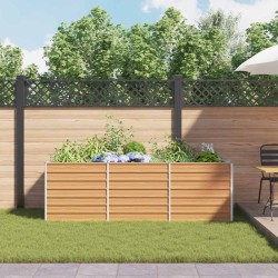 Jardinière surélevée Marron Clair 240 x 80 x 77 cm 622882622882